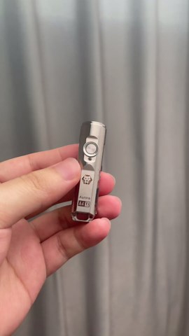 RovyVon Aurora A4 G4 Titanium Keychain LED Flashlight, 650 lumens USB C Rechargeable EDC Flashlight with Magnetic Clip and Tail Base, Great for Daily use, Outdoor Adventures