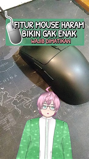 Fitur Mouse Acceleration wajib dimatikan #komputer #laptop #mouse #windows #linux #vtuberindonesia