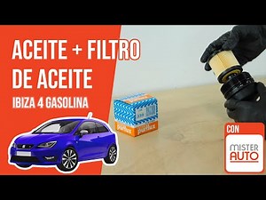 Cambio de aceite y de filtro de aceite Ibiza 4 1.2 🛢