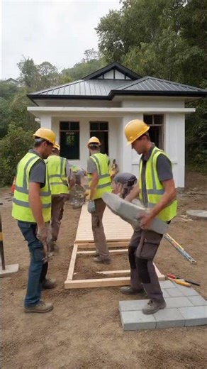 build a house under bamboo