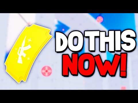 How To GET & USE SKIN TICKETS in RIVALS! (FREE SKIN TICKETS) Roblox
