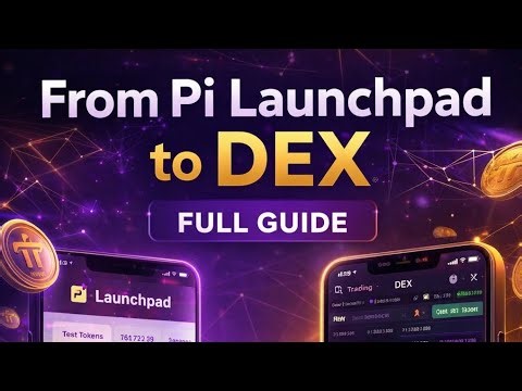 Pi Launchpad to DEX Full Guide | Test Tokens to Real Trading Explained