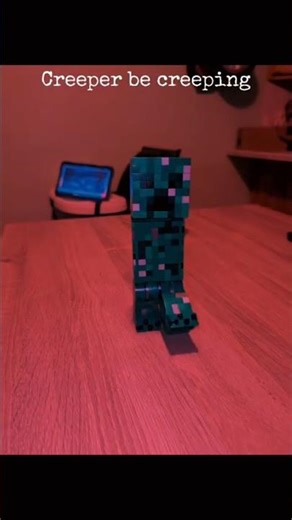 Minecraft creeper lego with added AI #minecraft #minecraftshorts #lego #ai #shorts