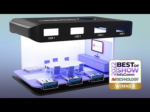 ScreenBeam USB Pro Switch intelligently enhances UC room integration to support BYOM