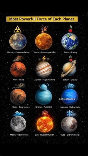 Most Powerful Force on Every Planet #space #shorts