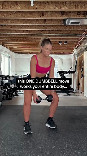 Truly a FULL BODY movement!! 🔥 give this move a try the next time you’re short on time! 🥵 #workouttips #homeworkout #athomeworkout #workoutsforwomen #workoutroutine