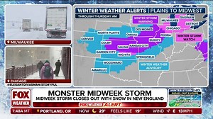 Chicago, Detroit, Kansas City on alert as massive midweek winter storm gets set to slam Midwest | Latest Weather Clips | FOX Weather