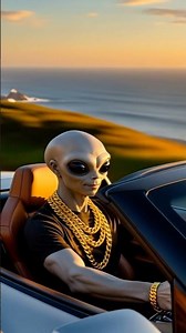 Orbi Takes a Corvette Down the Pacific Highway 👽🚗🔥