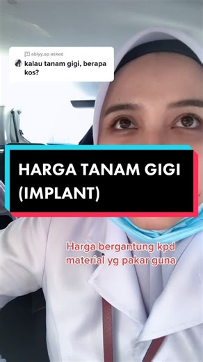Harga Tanam Gigi: Panduan Implan Gigi di Malaysia