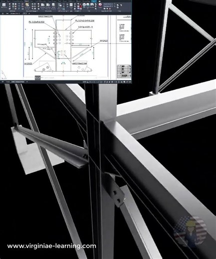 Advance Steel Tutorial - Detailing of Steel Connections