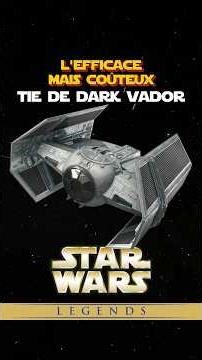 L'efficace mais coûteux TIE de Dark Vador #starwars #starwarslore #starwarsfan