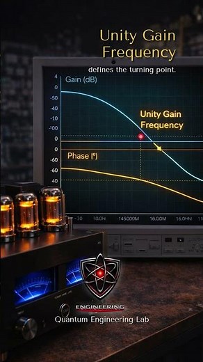 Unity Gain Frequency | The Critical Point of Loop Stability #quantumengineeringlab #amplifierdesign
