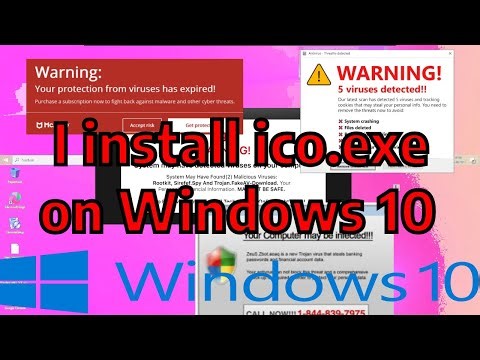 I install ico.exe on Windows 10!
