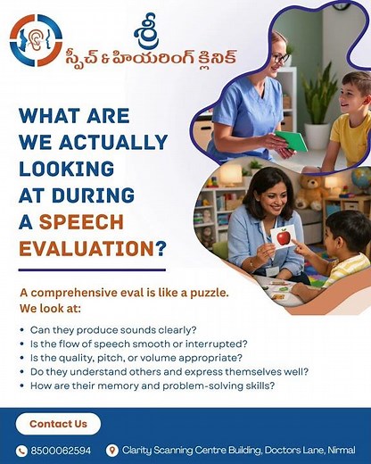 What Happens During a Speech Evaluation? | Complete Speech & Language Assessment