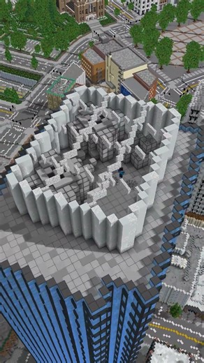 Minecraft Office Tower | Timelapse Build