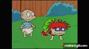 Rugrats Chuckie shakes his butt on Make a GIF