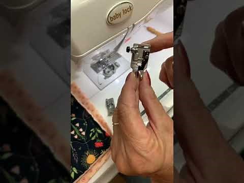 Binding and Turning Corners Using the Edge Joining Foot!