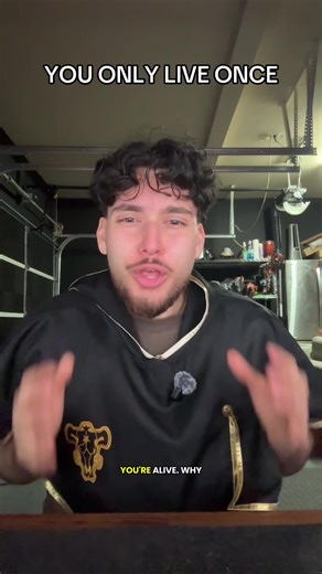 You Only Live Once: A Motivational Toast Moment