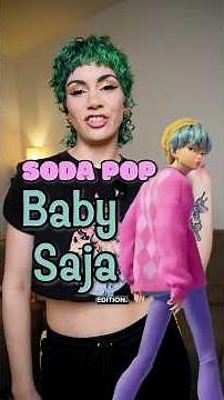 ⚠️ thrifting challenge: INCREDIBLE Baby Saja cosplay transformation ⚠️ #sajaboys #cosplaydiy