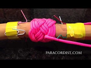 Paracordist How to Plan Turks Head Paracord Handle Wrap Project - Leads? Bights? Length of Cord?