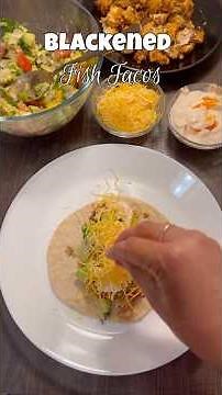 Blackened Fish Tacos with Mango Salsa | Taco Recipe | Edible Creations