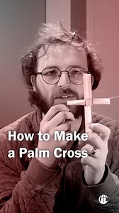 122K views · 1.6K reactions | Palm Sunday is almost upon us! Ever wondered how to make one of those crosses out of Palm branches? Here’s a simple tutorial. Save this post and try it for yourself this Sunday! | The CatholicTV Network | Facebook
