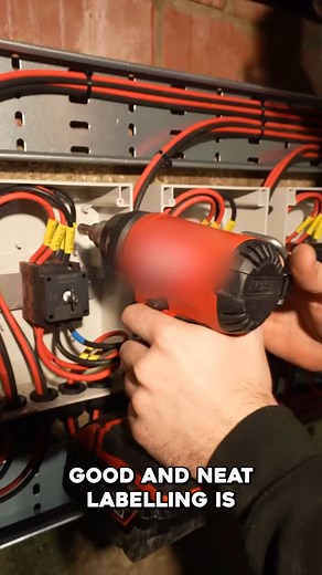 I am often asked how I make my heat shrink labels. It’s easier than ever now with the Brother PT-E560BTVP label printer. What’s your secret to leveling up installs? You can get 33% off this model in February and March at Toolstation. Plus you have the chance to win a free Ford Connect Van fully kitted out with interior racking when you purchase an eligible E-Series Label printer before 15th March. check out the link in my bio to enter! #ad #sparky # tradesmen | Cory Mac - ØY Electrical