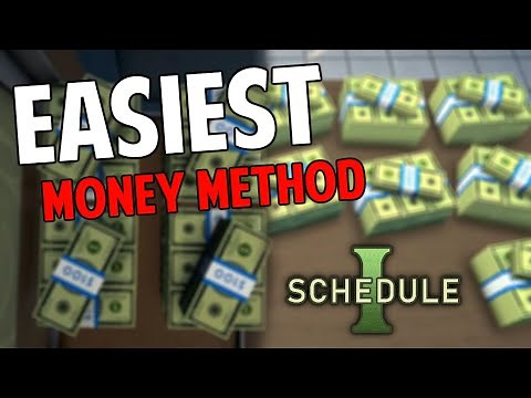 EASY MONEY MAKING METHOD GUIDE IN SCHEDULE 1 FOR BEGINNERS AND ADVANCED PLAYERS! | Schedule One Game