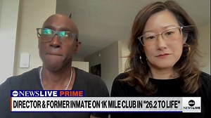 Inmates at San Quentin Prison are re-writing their stories beyond their crimes — running laps around a crowded prison yard. Filmmaker Christine Yoo and former inmate-turned marathoner Markelle Taylor join ABC News' Linsey Davis with more on her new film, "26.2 to Life." | ABC News Live | Facebook