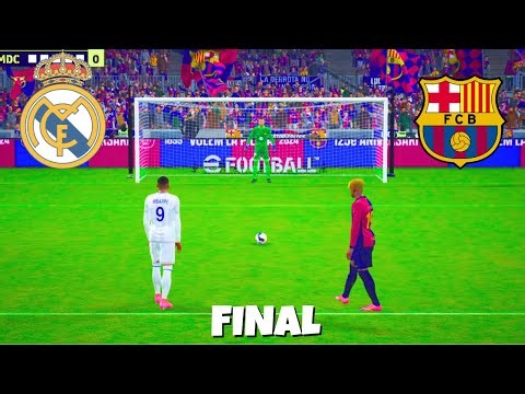 FC Barcelona vs Real Madrid | Mbappe vs Yamal | Penalty Shootout | Champions League Final