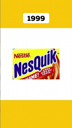 История Логотипа Nesquik 🥣 #Nesquik #Несквик #История #Логотип #Какао #Usa #Logo #Подпишись #Shorts