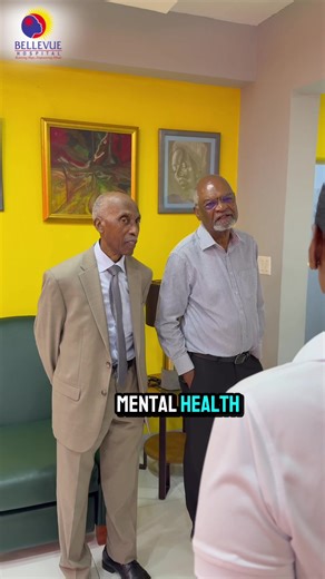 Last Friday, we had the pleasure of hosting Dr. Trevor Lindsay, former Senior Medical Officer at Bellevue Hospital, along with Dr. Earl Wright, Consultant Psychiatrist, and Dr. Nyameke Richards, Consultant Psychiatrist. The team toured the facility and engaged in meaningful discussions surrounding mental health care, current and future programmes, as well as opportunities to further strengthen services at the hospital. #MentalHealthMatters #BellevueCares