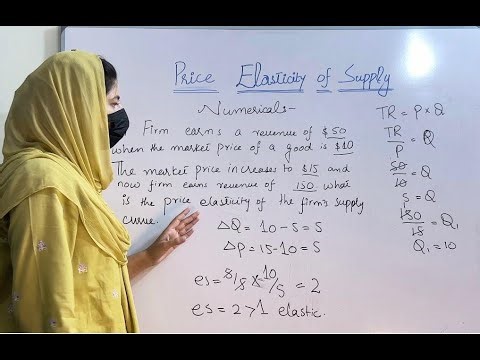 Price Elasticity of Supply || Complete Numericals || Microeconomics # 11