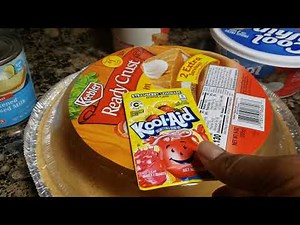 Strawberry|Lemonade Kool-Aid Pie | Happy Valentine's Day 2020 | Valentina Dessert | 🍓🍋🥧🍰 Pie 💐