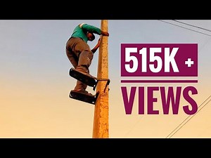 Simple Climbing technique on electricity pole.