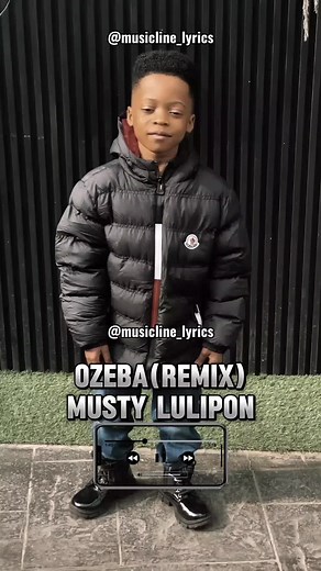 Party Animal Ozeba Remix by Musty Lulipon ft. Rema | Music Lyrics Video