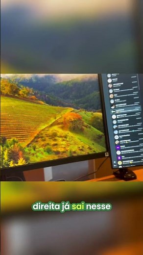 Organize Seu Setup: Conecte Monitores Facilmente! #shorts