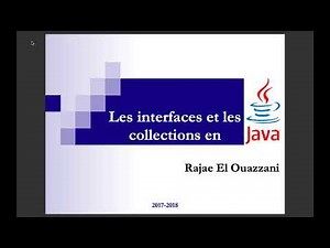 Chapitre 5: Les interfaces et les collections en Java (2/4)