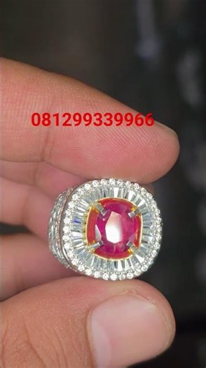 Natural HQ Red Ruby Heat A 2.49 crt GRI LAB #gemstone #ruby