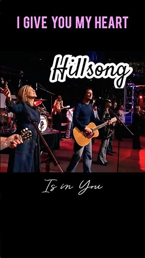 Lord, I Give You My Heart by Hillsong #hillsongworship