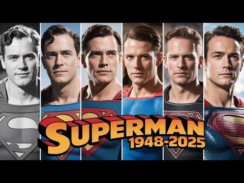 From 1951 to 2025 – The Complete Evolution of Superman! 💥