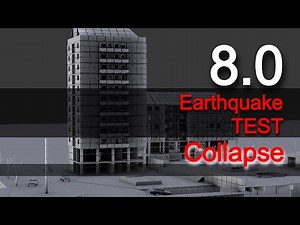 Building Collapse - Realistic Earthquake Simulation