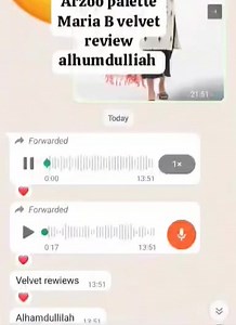 45 reactions · 13 comments | Alhamdullilah Maria b reviews started coming  | Arzoo palette | Facebook
