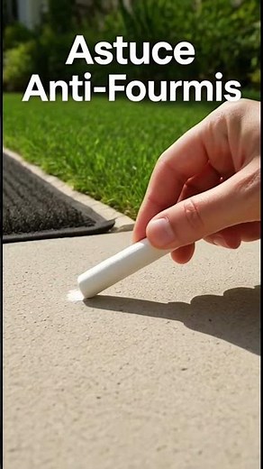Arrêtez les fourmis d'entrer dans votre maison en utilisant cette astuce de ligne #Shorts