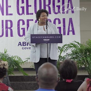 #StaceyAbrams is staying true to her mission—to serve the people of Georgia. In an exclusive video profile, she shares why this mission is personal to her. Click the link below to watch as we go a day in the life of Stacey Abrams. Tap here 👉🏾 https://trib.al/oaLfrYO | Oprah Daily