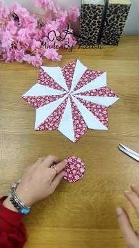 DIY Fabric Star ✨ Perfect Table Decoration Sewing Tutorial #handmade #diy #sewing #easysewing