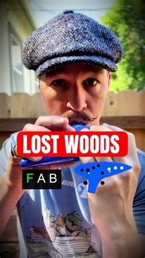 Lost Woods Ocarina Tutorial #ocarina #zelda