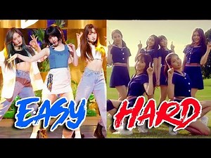 EASY to HARDEST GFRIEND DANCES