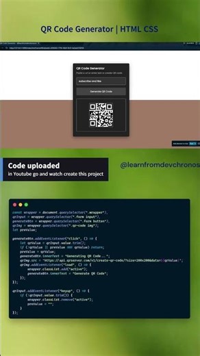 QR Code Generator That Actually Works - 100% FREE & No Login #programming