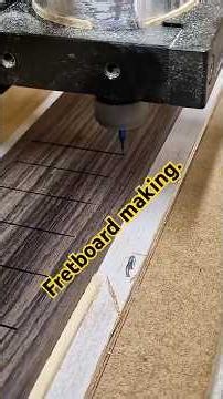 Making rosewood and epoxy fretboard for the #acoustic build.